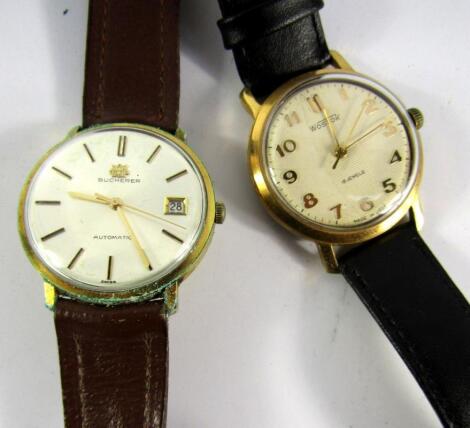 Two gentleman's wristwatches