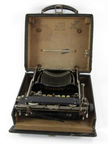 A Corona typewriter