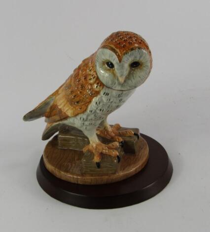 A Royal Doulton figure of a Barn Owl