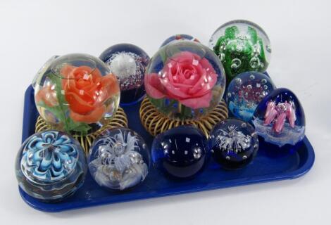 Glass paperweights