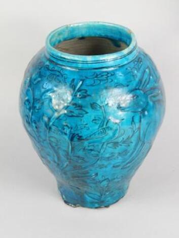 An Iznik style vase