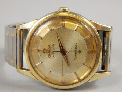 An Omega Constellation automatic chronometer gentleman's wristwatch