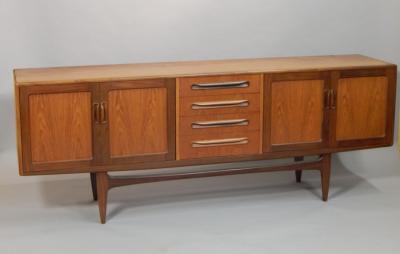 A G plan teak Retro style low sideboard