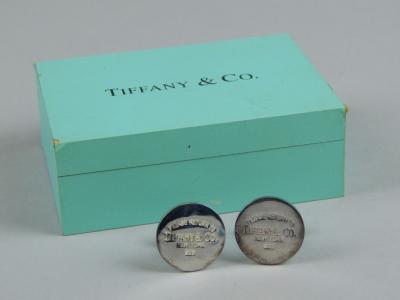 A pair of Tiffany & Co cufflinks