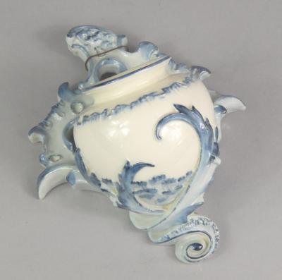 A Royal Worcester porcelain wall pocket