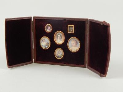 A set of Victorian miniatures