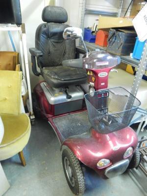 A Shoprider electric mobility scooter