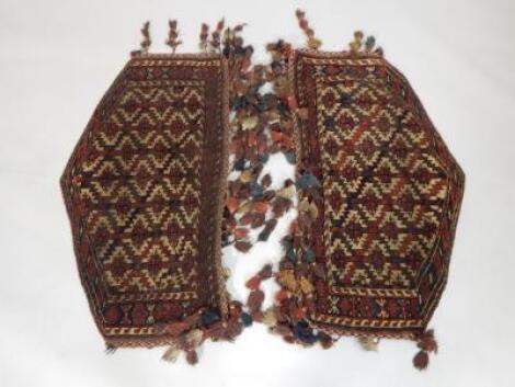 A pair of Osmolduk shaped rugs