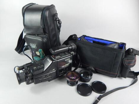 A Sanyo VM D6P video camera recorder