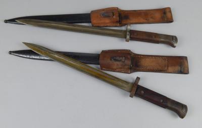 A First World War issue bayonet