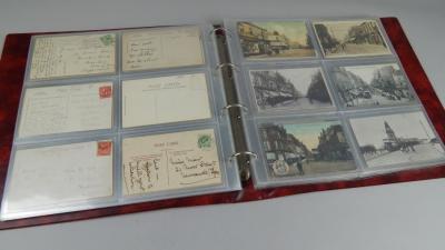 An album of early 20thC postcards