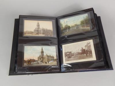 An album of early 20thC and later postcards