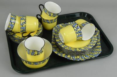 An unusual Shelley tea set