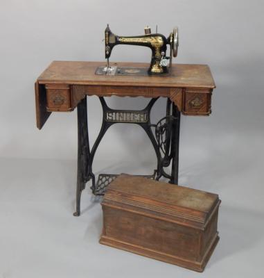 A Singer sewing machine