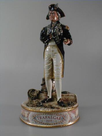 A Royal Doulton figure of Vice Admiral Lord Nelson