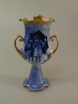 A Royal Doulton two-handled vase