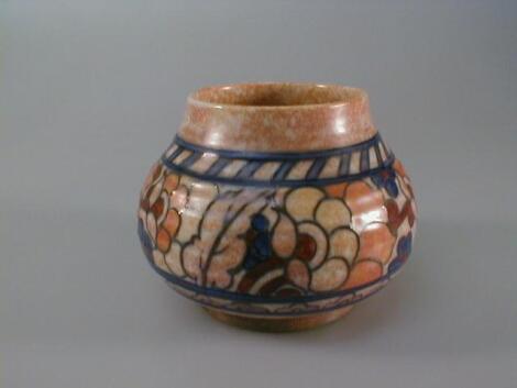 A Charlotte Rhead pottery vase