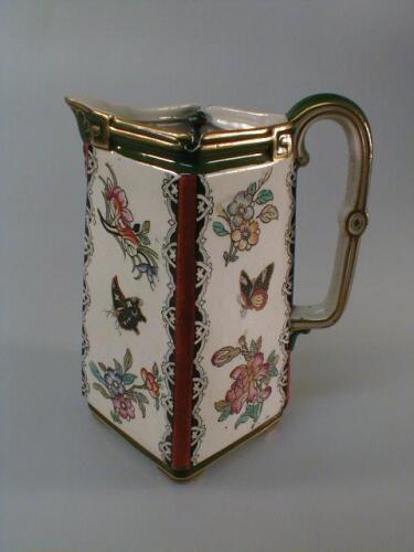 A 19thC Staffordshire pottery milk jug