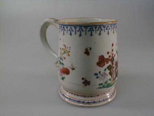 A mid 18thC Chinese tankard