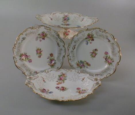 A Coalport dessert service