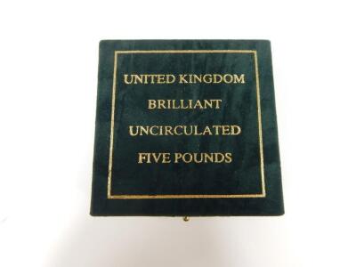 A Queen Elizabeth II gold £5 coin - 4