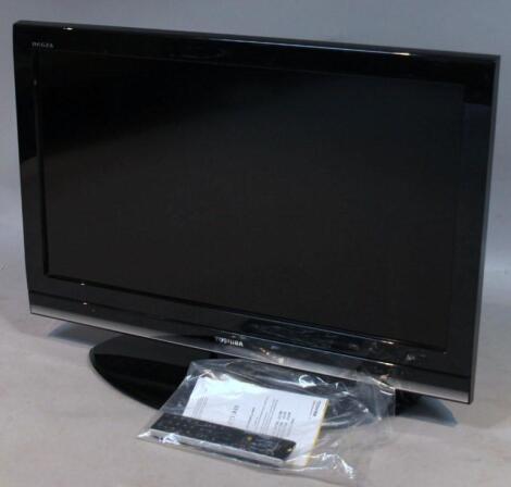 A Toshiba Regza 32" colour Television