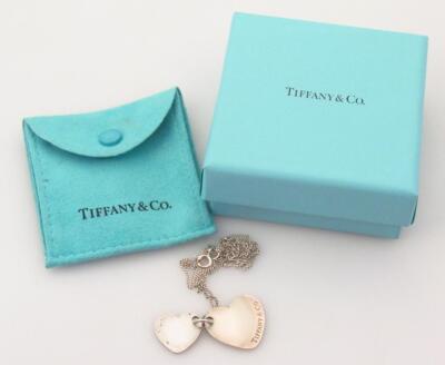 A Tiffany & Co graduated heart shaped pendant - 2