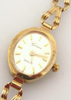 A ladies Geneve Gold cocktail watch