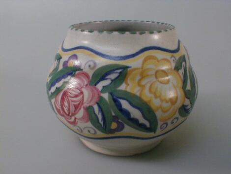 A Carter Stabler Adams Poole terracotta vase