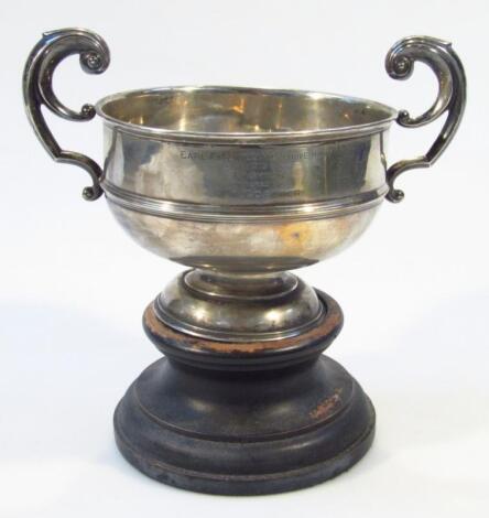 A George V silver Grove Hunt trophy