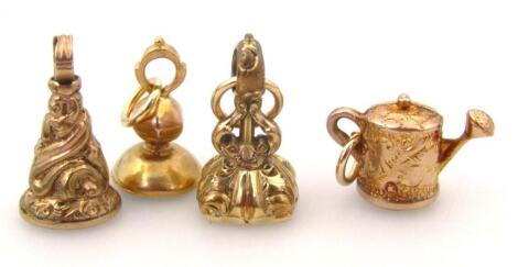 Four various charms