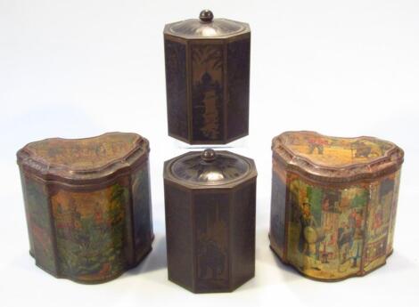 Various tins