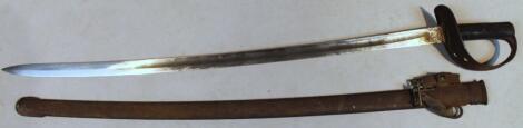 A 19thC Robert Mole & Sons Birmingham officer's sword