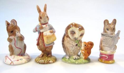 Various Beswick and Royal Albert Beatrix Potter figures