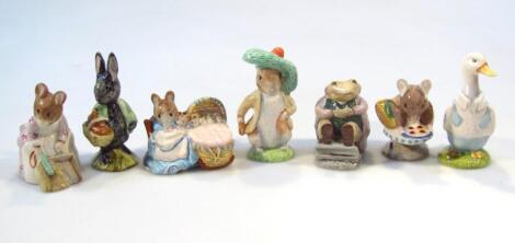 Various Royal Albert Beatrix Potter figures