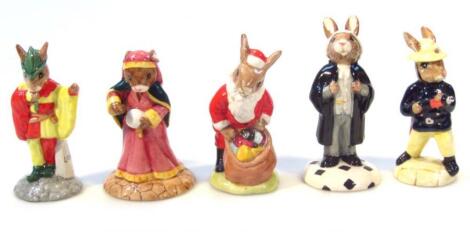 Various Royal Doulton Bunnykins figures