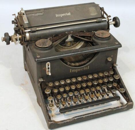 An early 20thC Imperial typewriter