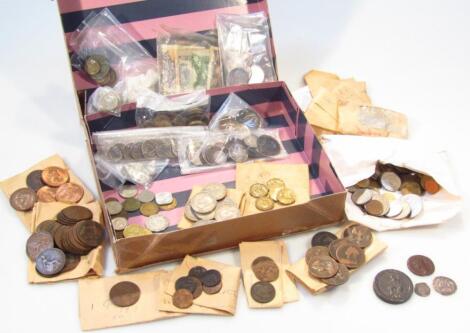 Various miscellaneous world coins