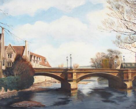 Jim Crackett (fl 1985). The Bridge At Stamford