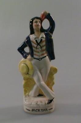 An early 20thC Staffordshire pottery figure