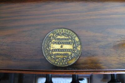 A 19thC walnut cased organ - 3