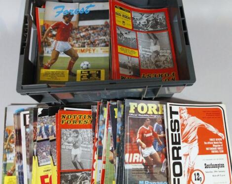 Various football programmes