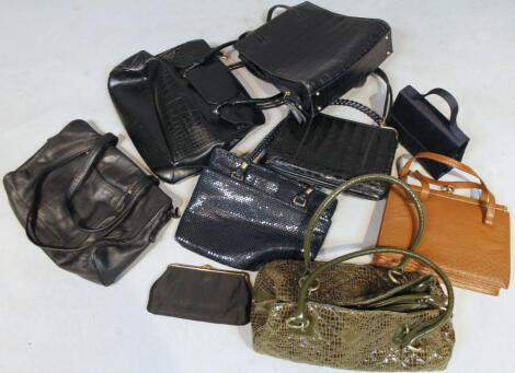 Various evening bags