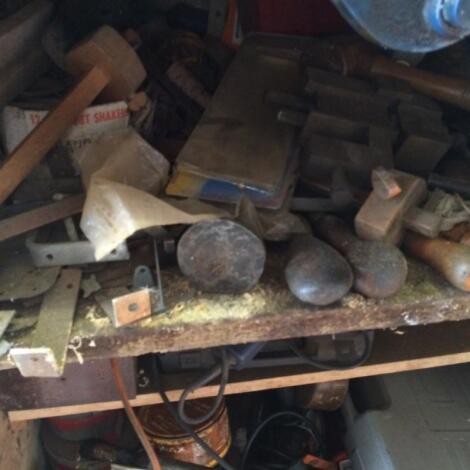 Various restoration and other hand tools