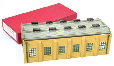 A Hornby Dublo OO-gauge Engine Shed