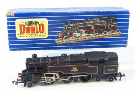 A Hornby Dublo OO-gauge British Railways 80054 locomotive