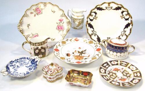 Various Royal Crown Derby Imari and other patterns