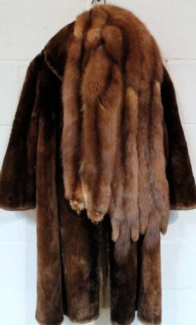 A 20thC Samuel Silver Montreal ladies beaver jacket