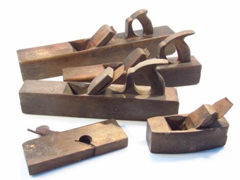 A late 19thC/early 20thC wooden block plane