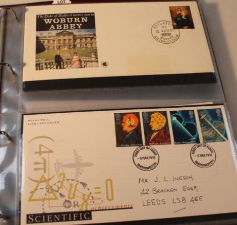 Various first day covers